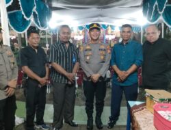 Kapolsek Bekasi Barat pimpin pengamanan Giat Ibadah Sabtu Sunyi Rangkaian Perayaan Paskah 2025 Di Gereja Santo Mikael Kranji