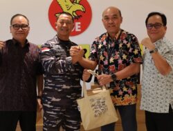 Bangun Harmonisasi dan Sinergitas, Danlanal Dumai Kunjungi Kabupaten Pelalawan