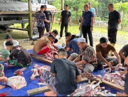 Lanal Simeulue Laksanakan Pemotongan Hewan Qurban Dalam Rangka Hari Raya Idul Adha 1446 H/2025