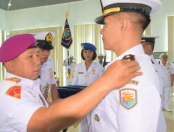 Komandan Lantamal I Pimpin Upacara Serah Terima Jabatan Komandan Lanal Simeulue