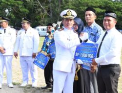 Komandan Lanal Sabang Hadiri Upacara HUT Ke-80 RI