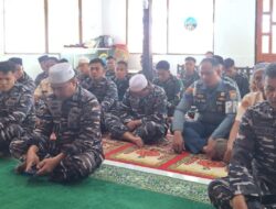 Danlanal Simeulue Beserta Prajurit Laksanakan Do’a Bersama Dalam Rangka Memperingati HUT Ke-80 RI
