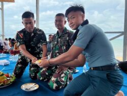 Lanal Dabo Singkep Laksanakan Doa Bersama Untuk Kelancaran Latgabma Super Garuda Shield (SGS) 2025 di Pantai Todak