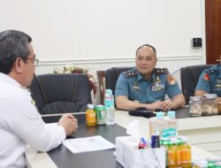 Komandan Kodaeral IX Laksanakan Courtesy Call Ke Gubernur Maluku