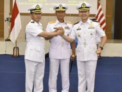 Danlanal Dabo Singkep Hadiri Sertijab Komandan Lanal Ranai
