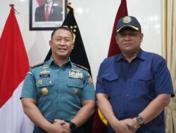 Jalin Silaturahmi dan Perkuat Sinergitas, Danlanal Dumai Laksanakan Kunjungan Ke Kantor Binda Riau