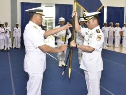 Danlanal Bintan Hadiri Sertijab Danlanal Ranai di Mako Kodaeral IV