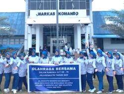 Dalam Rangka Memeriahkan HUT Ke-79 Jalasenastri dan HUT Ke-80 RI, Lanal Sabang Gelar Berbagai Lomba Dengan Meriah