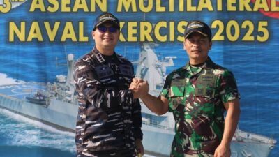 Sukses Laksanakan Satgas AMNEX 2025, KRI Bung Tomo-357 Tiba Kembali di Belawan