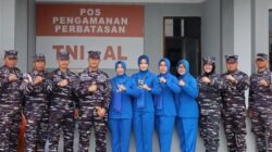 Berbagi di Ujung Negeri, Pangkalan TNI Angkatan Laut Dumai Gelar Bhakti Sosial di Pos Pengamanan Perbatasan Pulau Terluar