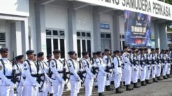 Lanal Sibolga Gelar Upacara dan Syukuran Pemotongan Tumpeng Pada Peringatan HUT Ke-80 TNI Angkatan Laut Tahun 2025