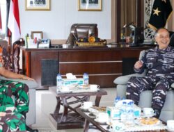 Antusias Warga Masyarakat Sekitar Lanal Batuporon Dalam Rangka Mengikuti Bakti Teritorial Prima Guna Menyambut HUT Ke-80 TNI Tahun 2025