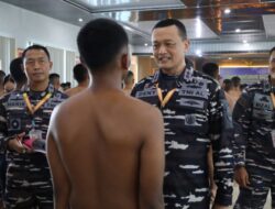 Wujudkan Generasi Baru TNI AL Yang Unggul, Profesional, dan Berkarakter, Danlanal Dumai Hadiri Sidang Pantukhirda Caba dan Cata PK TNI AL Panda Kodaeral I