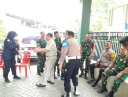 Koramil 01/Jatinegara Terima Kunjungan Kapolsek dan Plt Camat Jatinegara dalam Rangka HUT TNI ke-80.