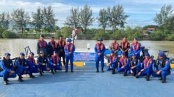 Komandan Pos TNI AL Lampulo Laksanakan Patroli Gabungan Bersama Instansi Maritim